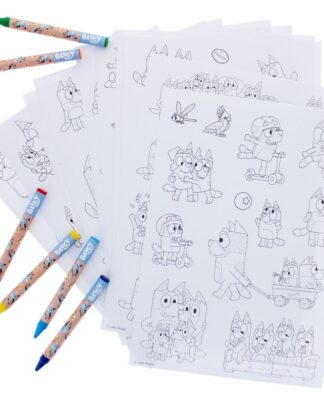 Bluey Sticker-Malset