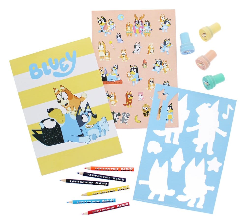 Bluey Kreativ-Malset 14-teilig – Bild 2