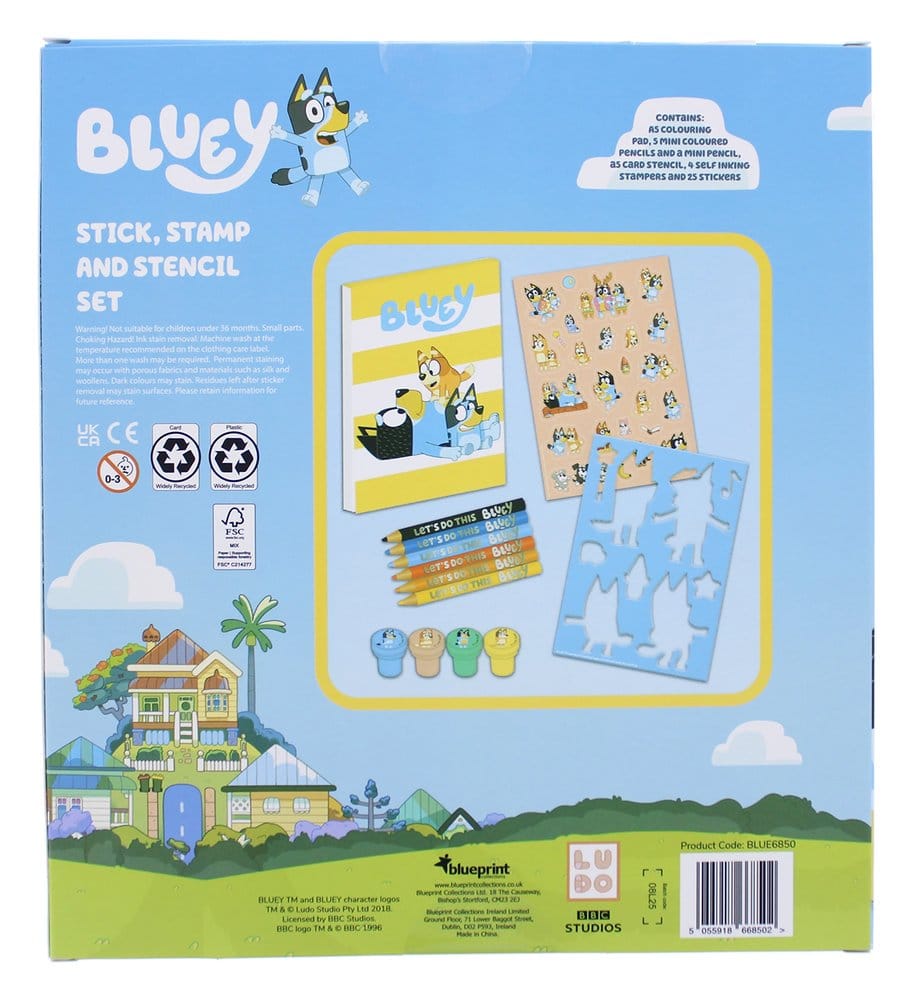 Bluey Kreativ-Malset 14-teilig – Bild 5