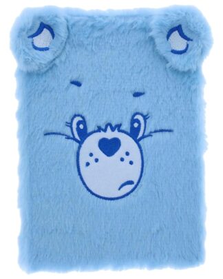 Glücksbärchis Plüsch-Notizbuch Blau