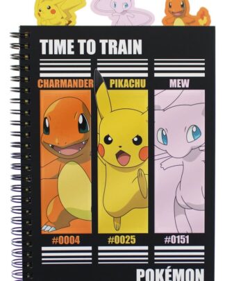 Pokémon Notizbuch A5 Project Book Time to Train