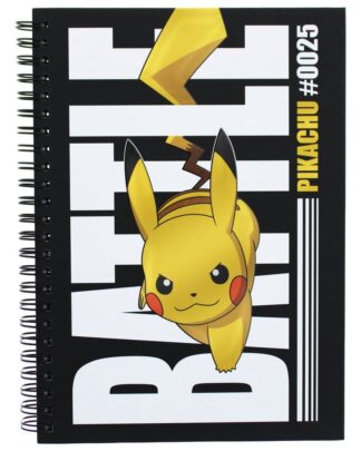 Pokémon Notizbuch A5 Battle Pikachu