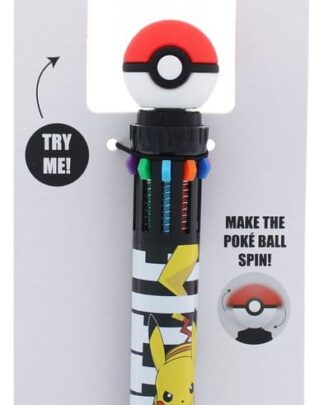 Pokémon Mehrfarbiger Stift Spinny Pokéball