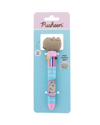 Pusheen Mehrfarbiger Stift Spinny By The Pool Blau