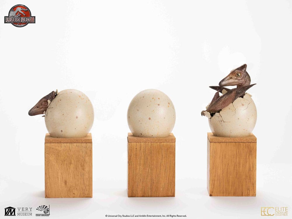 Jurassic Park III ECC Elite Creature Line Statue Hatching Pterosaur 16 cm – Bild 3