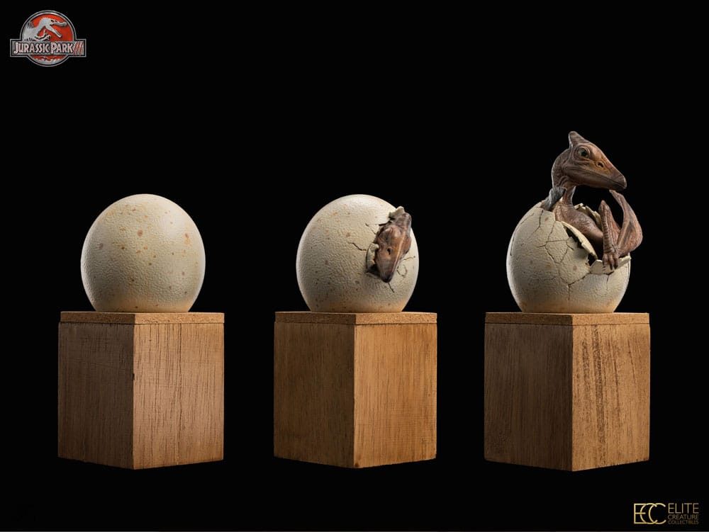 Jurassic Park III ECC Elite Creature Line Statue Hatching Pterosaur 16 cm – Bild 22