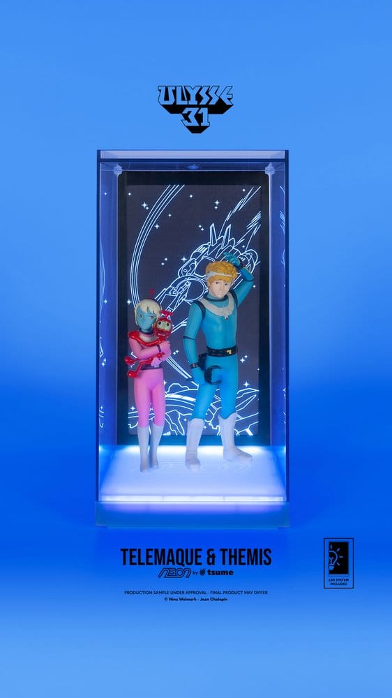 Ulysse 31 Neon Figur 1/9 Telemachus & Themis 20 cm – Bild 4