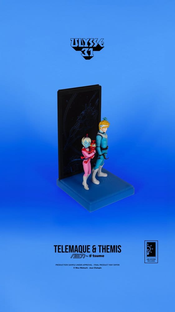 Ulysse 31 Neon Figur 1/9 Telemachus & Themis 20 cm – Bild 7