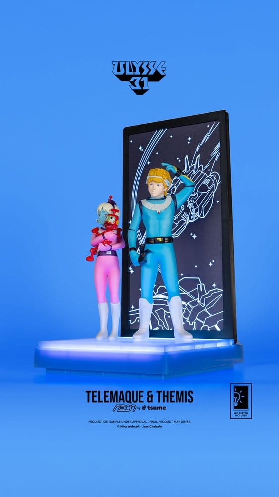 Ulysse 31 Neon Figur 1/9 Telemachus & Themis 20 cm – Bild 9