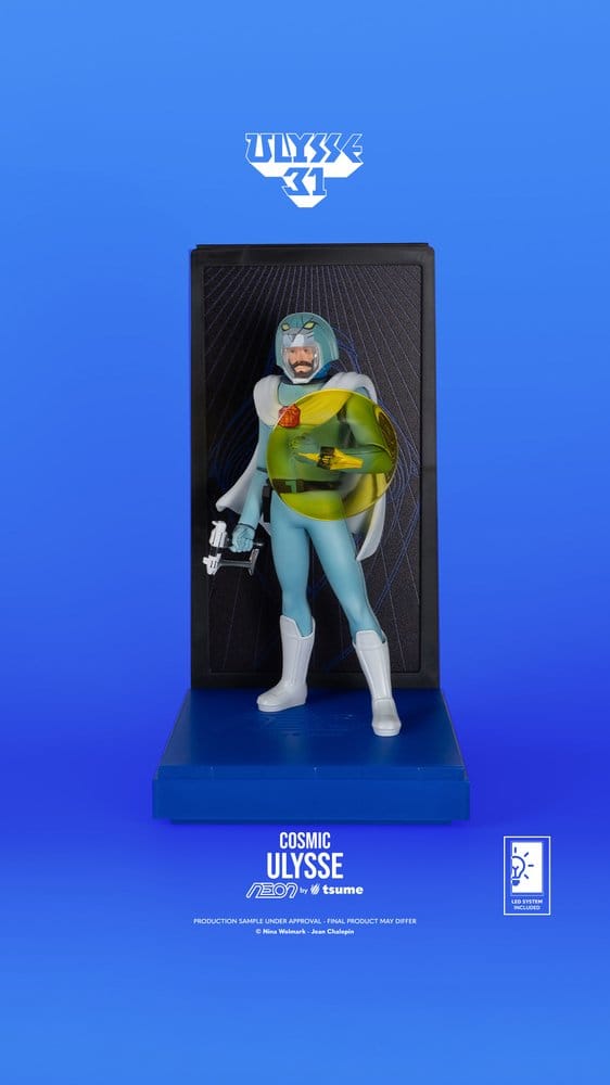 Ulysse 31 Neon Figur 1/9 Ulysse Cosmic Version 20 cm – Bild 3