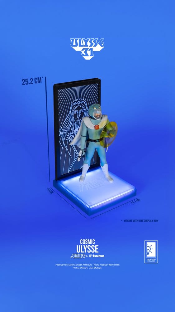 Ulysse 31 Neon Figur 1/9 Ulysse Cosmic Version 20 cm – Bild 8