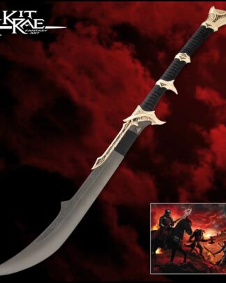 Kit Rae Swords of the Ancients Replik Savathos-Mithrodin Kriegsschwert Gold Version 111 cm