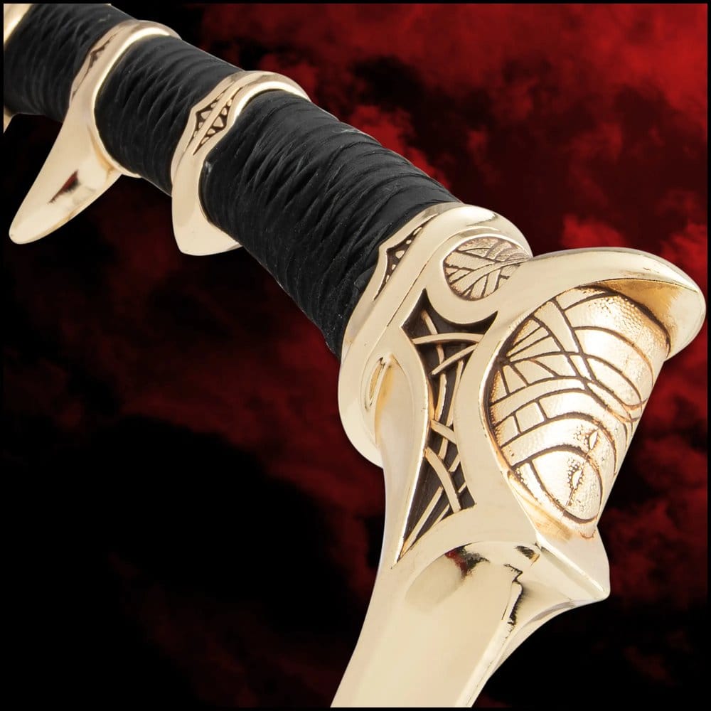 Kit Rae Swords of the Ancients Replik Savathos-Mithrodin Kriegsschwert Gold Version 111 cm – Bild 4