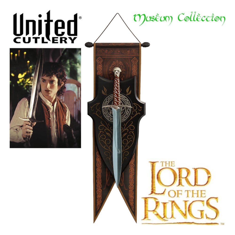 Herr der Ringe Museum Collection Replik Stich Schwert (Blaue Klinge) – Bild 2