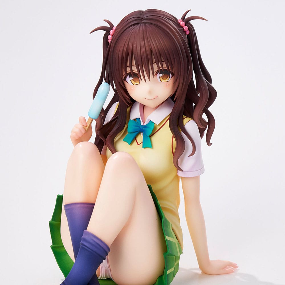 To Love-Ru Darkness School Uniform Series PVC Figur Mikan Yuki - High School Student Ver. 15 cm – Bild 10