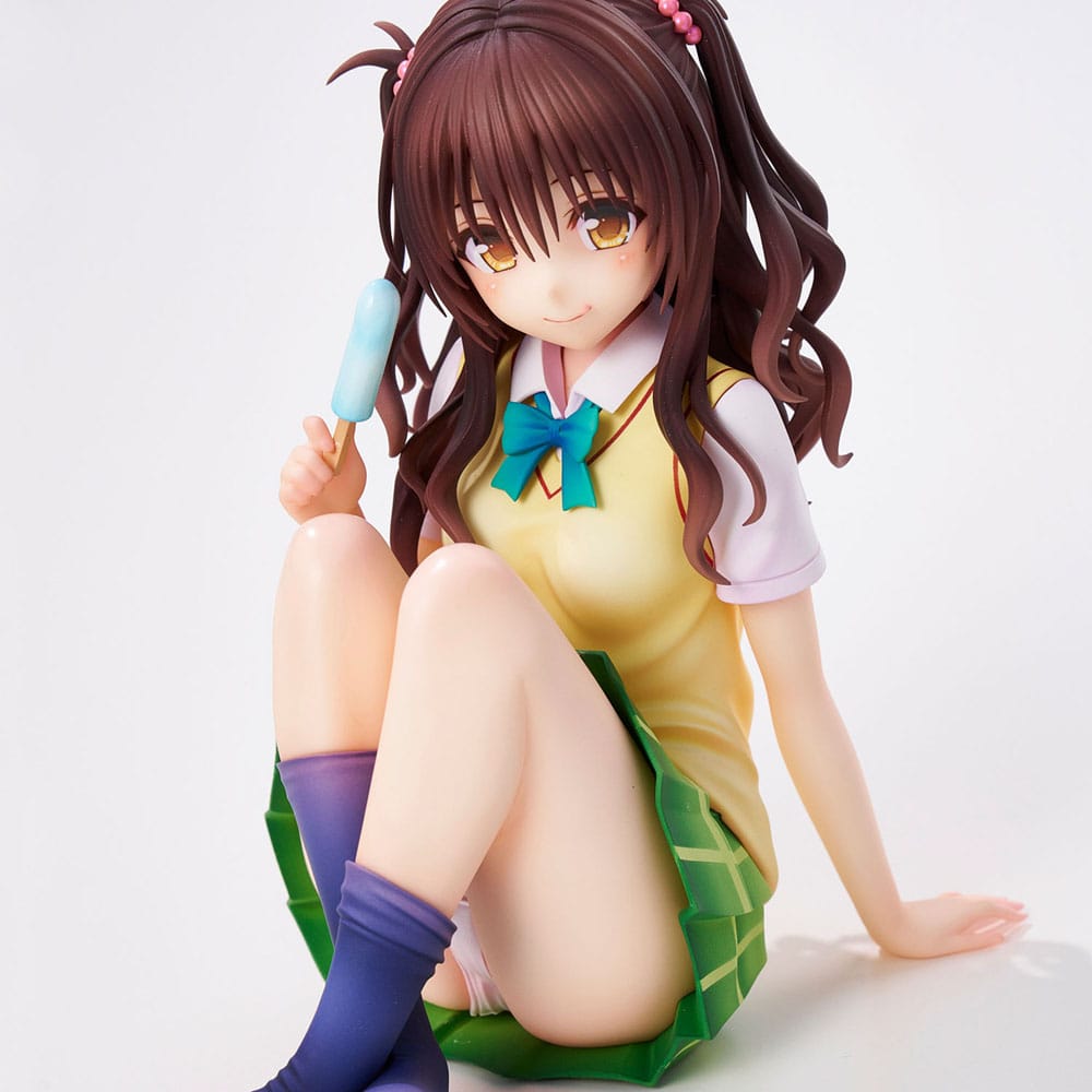 To Love-Ru Darkness School Uniform Series PVC Figur Mikan Yuki - High School Student Ver. 15 cm – Bild 11