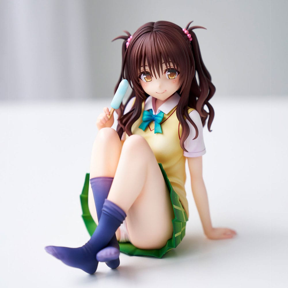 To Love-Ru Darkness School Uniform Series PVC Figur Mikan Yuki - High School Student Ver. 15 cm – Bild 13