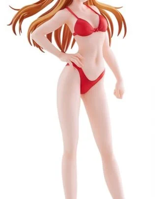 Rebuild of Evangelion Pop Up Parade Beach Queens Asuka Shikinami Langley (Bikini Style) L Size 23 cm