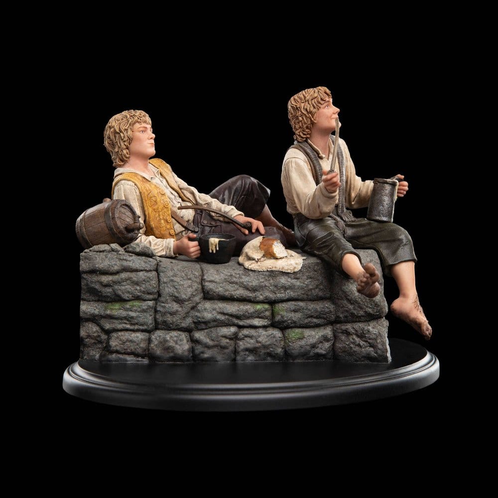 Der Herr der Ringe Mini Statue Merry und Pippin 12 cm – Bild 4