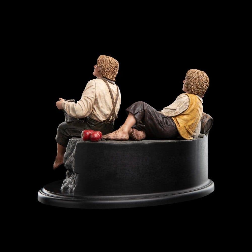 Der Herr der Ringe Mini Statue Merry und Pippin 12 cm – Bild 8