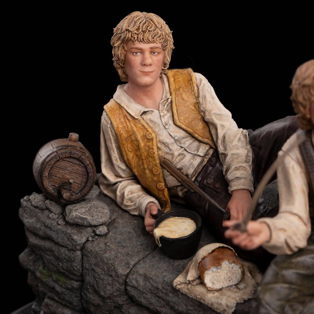 Der Herr der Ringe Mini Statue Merry und Pippin 12 cm – Bild 10