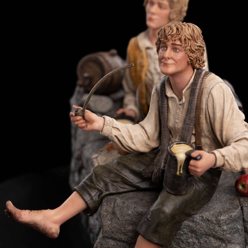 Der Herr der Ringe Mini Statue Merry und Pippin 12 cm – Bild 11