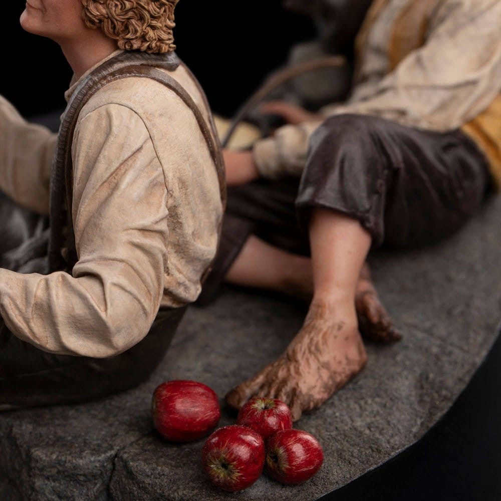 Der Herr der Ringe Mini Statue Merry und Pippin 12 cm – Bild 12