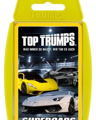 Super Cars Kartenspiel Top Trumps *Deutsche Version*