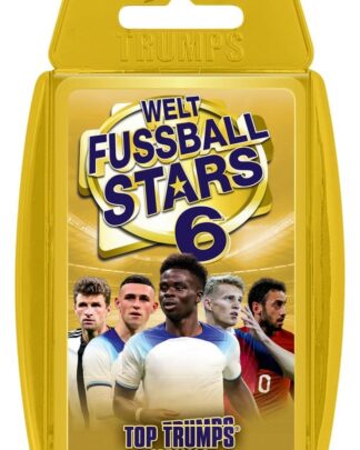 Weltfussballstars 6 Kartenspiel Top Trumps *Deutsche Version*