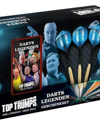 Darts Top Trumps Geschenkset mit Pfeilen *Deutsche Version*