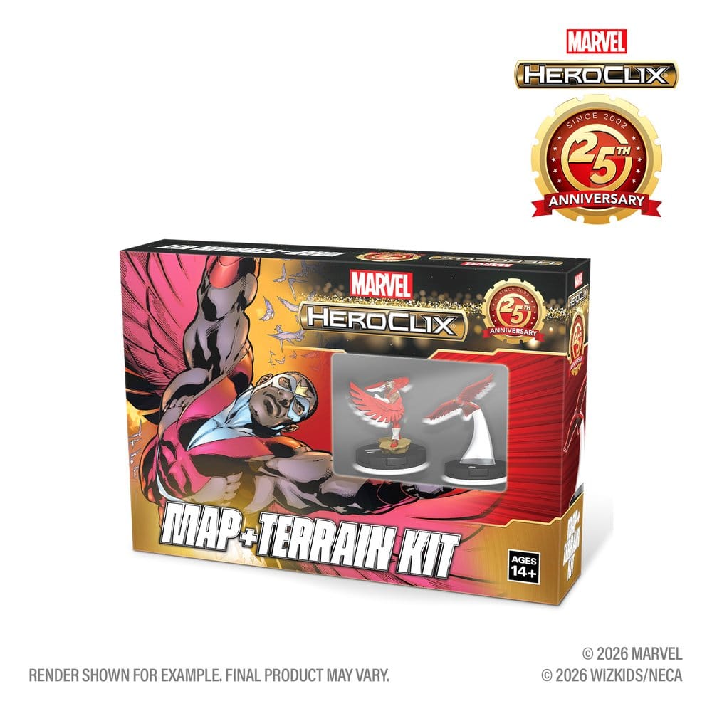 Marvel HeroClix: 25th Anniversary Karten- und Geländeset – Bild 4