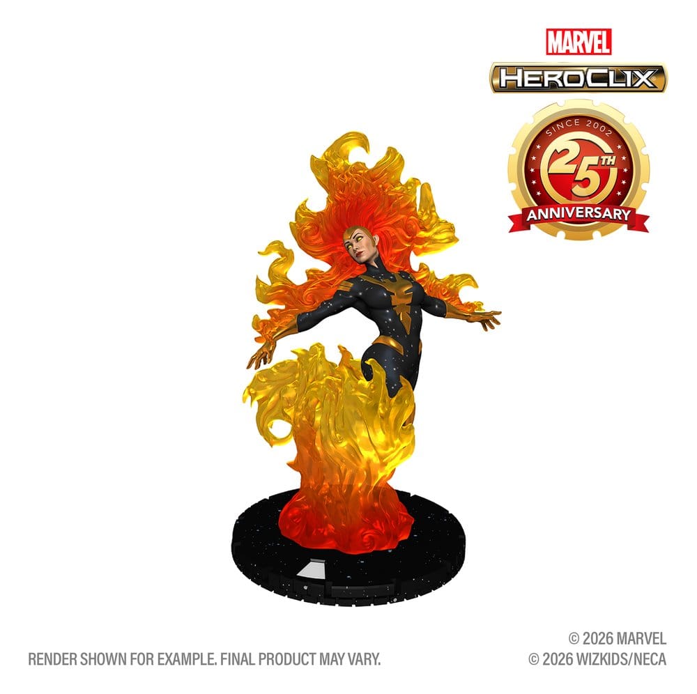 Marvel HeroClix: 25th Anniversary Figur Phoenix 15 cm – Bild 2