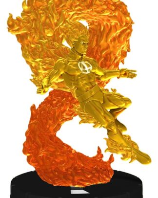 Marvel HeroClix: 25th Anniversary Figur Human Torch 5 cm