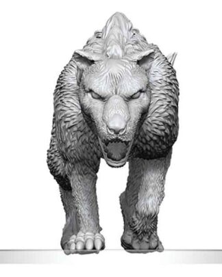 Pathfinder Battles Deep Cuts Miniatur unbemalt Hyaenodon 13 cm