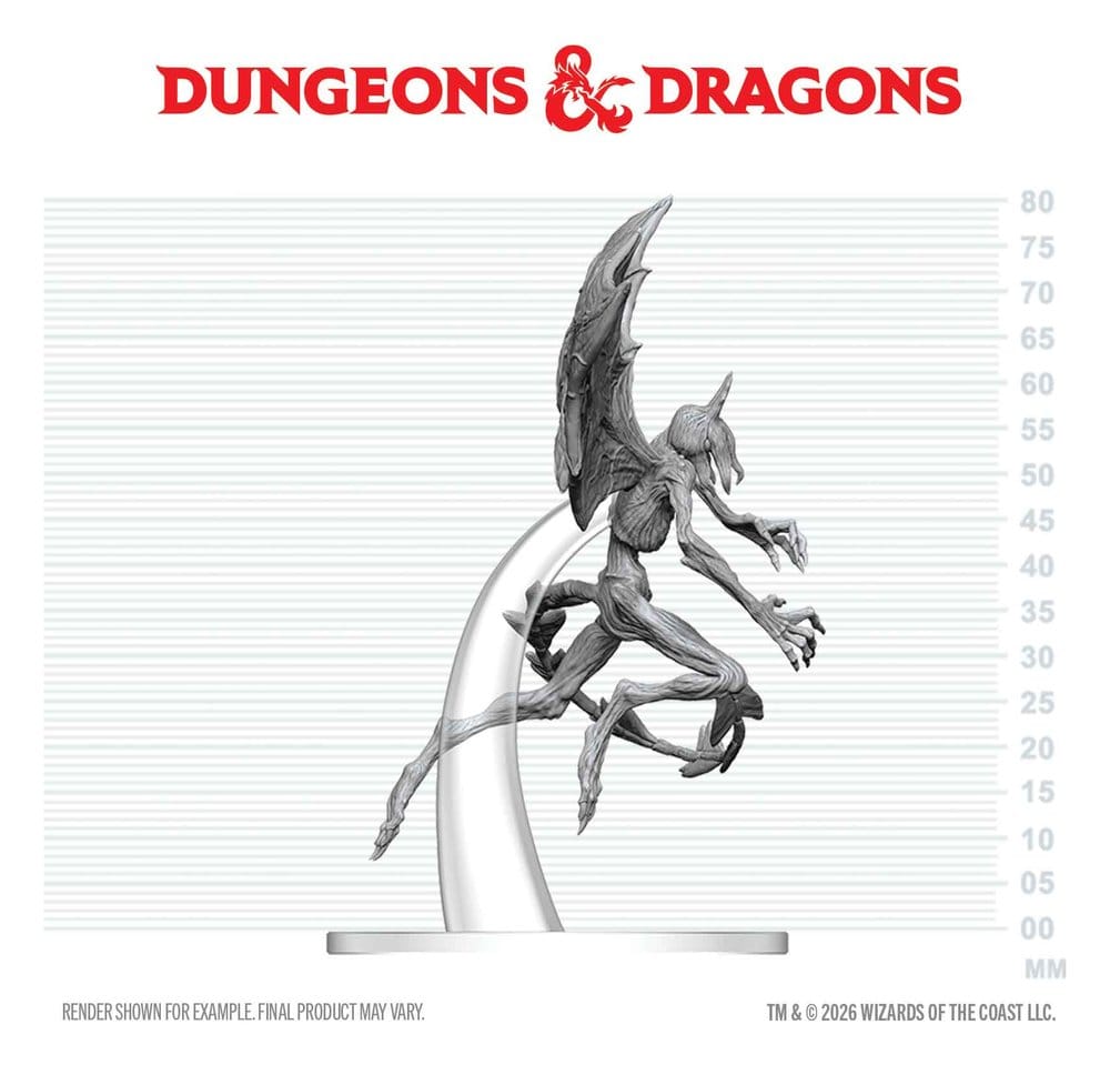 Dungeons & Dragons Nolzur's Marvelous Miniatures Miniatur unbemalt Nachtmahr 17 cm – Bild 4