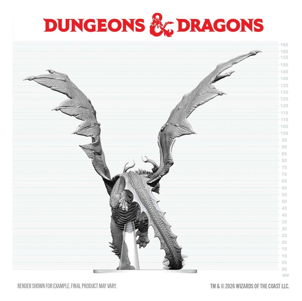 Dungeons & Dragons Nolzur's Marvelous Miniatures Miniatur unbemalt Adult Spirit Dragon 24 cm – Bild 2
