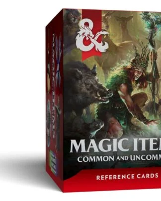 Dungeons & Dragons RPG Referenzkarten - Magische Gegenstände (Gewöhnlich und Ungewöhnlich) *Englische Version*