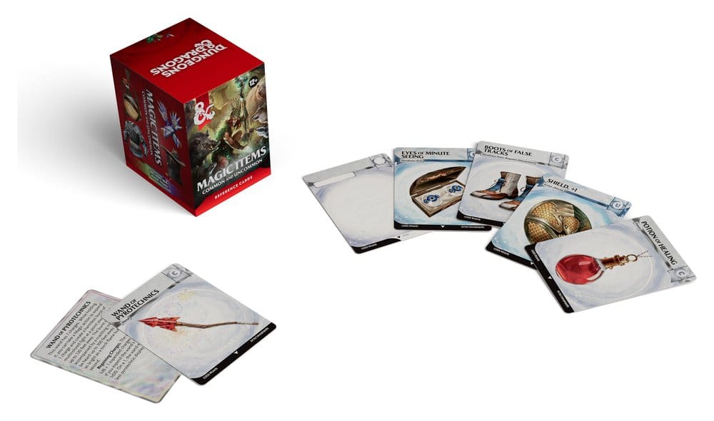 Dungeons & Dragons RPG Referenzkarten - Magische Gegenstände (Gewöhnlich und Ungewöhnlich) *Englische Version* – Bild 3
