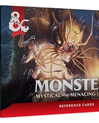 Dungeons & Dragons RPG Referenzkarten: Monster (Mystisch und Bedrohlich) *Englische Version*