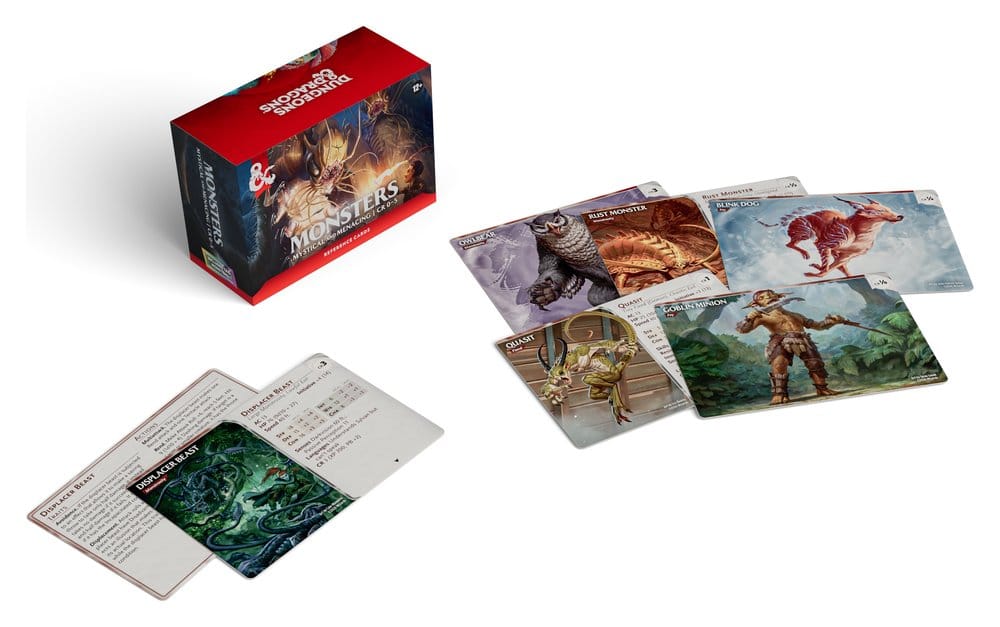 Dungeons & Dragons RPG Referenzkarten: Monster (Mystisch und Bedrohlich) *Englische Version* – Bild 3
