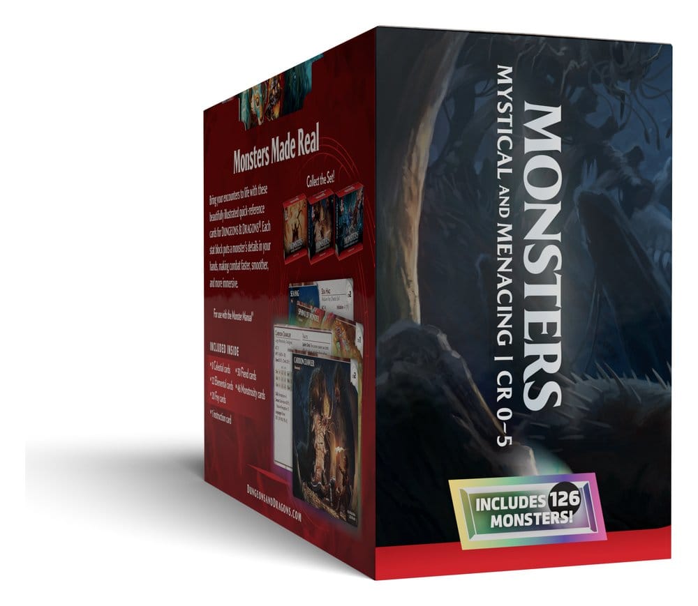 Dungeons & Dragons RPG Referenzkarten: Monster (Mystisch und Bedrohlich) *Englische Version* – Bild 4