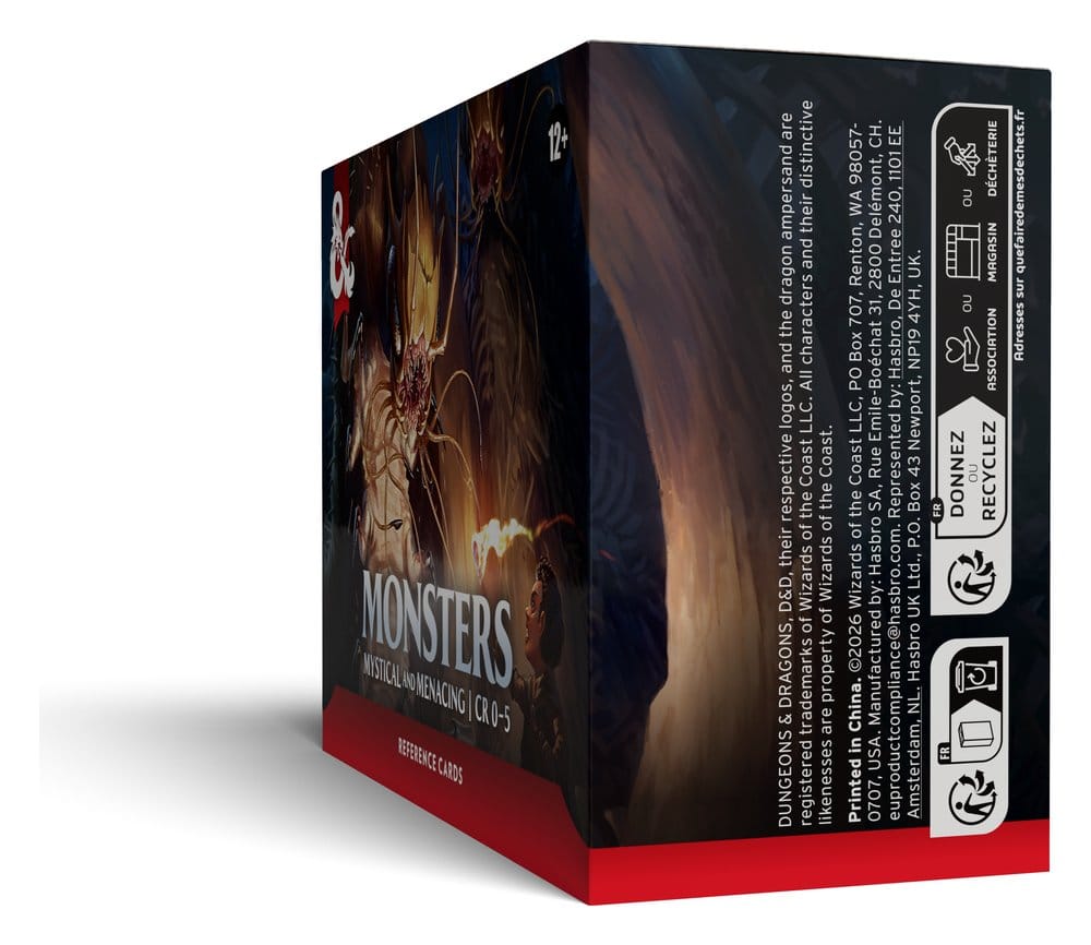 Dungeons & Dragons RPG Referenzkarten: Monster (Mystisch und Bedrohlich) *Englische Version* – Bild 5