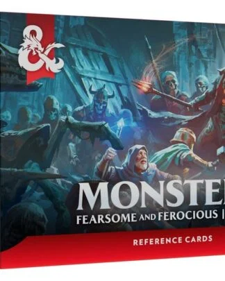 Dungeons & Dragons RPG Referenzkarten: Monster (Furchterregend und Wild) *Englische Version*