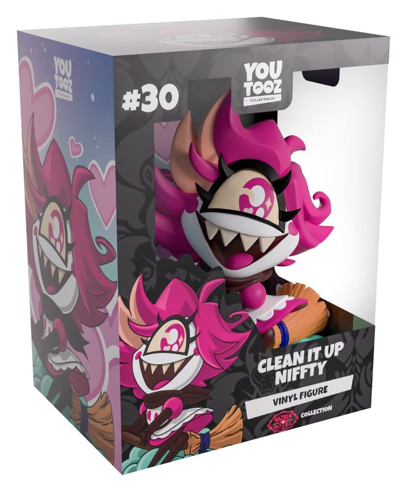 Hazbin Hotel Vinyl Figur Clean It Up Niffty 13 cm – Bild 4