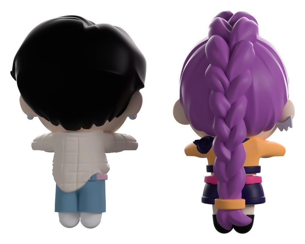 KPop Demon Hunters Vinyl Figuren Jinu & Rumi Monitor Buddiez 6 cm – Bild 2