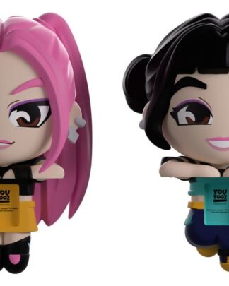 KPop Demon Hunters Vinyl Figuren Mira & Zoey Monitor Buddiez 6 cm