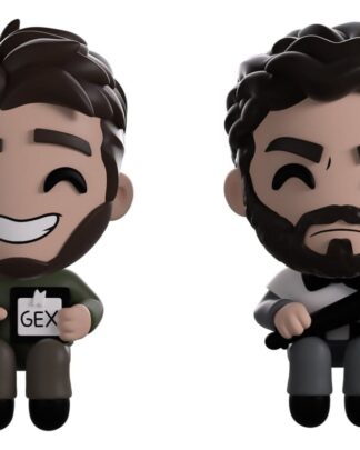Scott the Woz Vinyl Figuren Jeb Jab & Rex Mohs Monitor Buddiez 6 cm