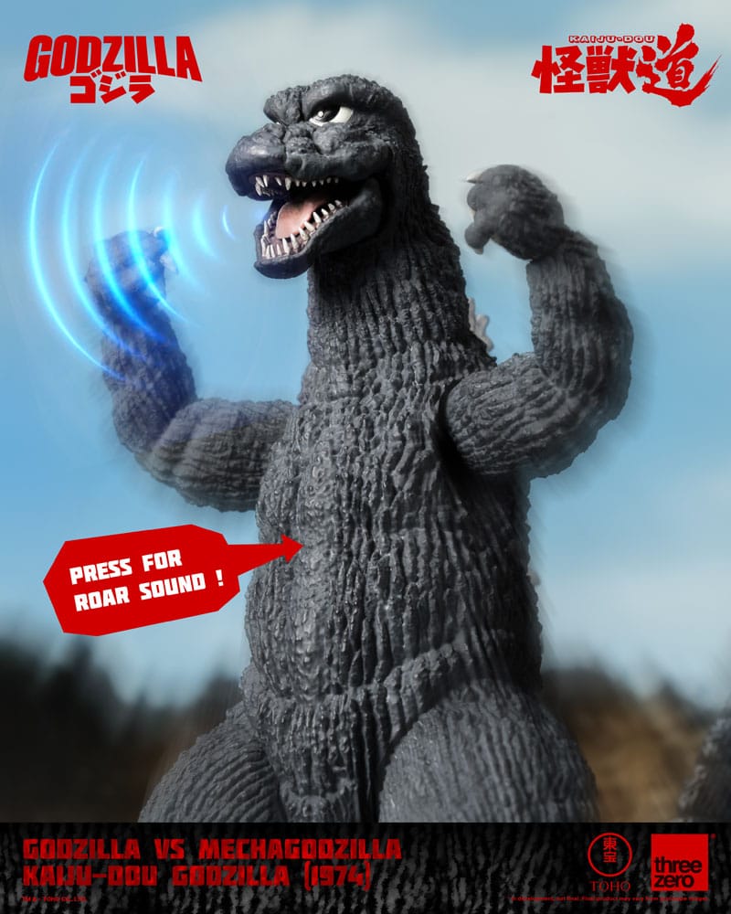 Godzilla vs. Mechagodzilla (1974) Actionfigur Kaiju-Dou Godzilla (1974) 23 cm – Bild 10