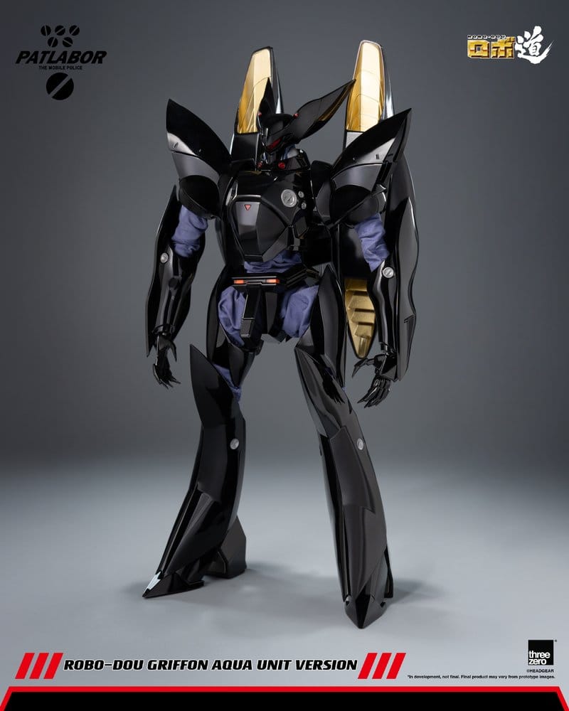 Mobile Police Patlabor Robo-Dou Actionfigur 1/35 Griffon Aqua Unit Version 25 cm – Bild 3