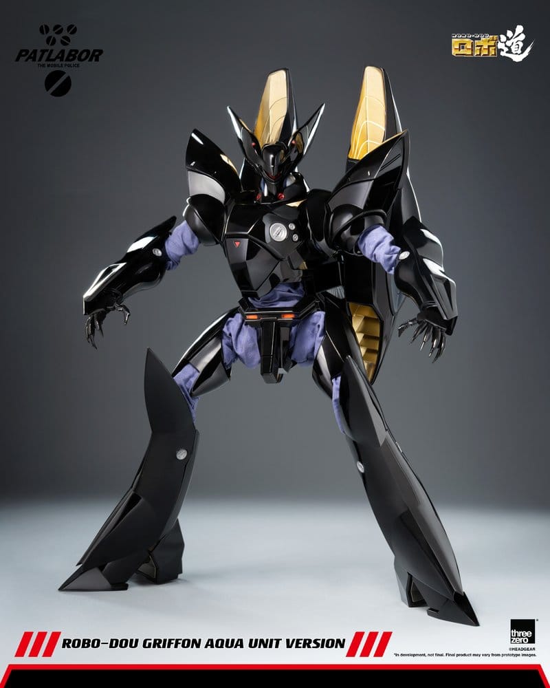 Mobile Police Patlabor Robo-Dou Actionfigur 1/35 Griffon Aqua Unit Version 25 cm – Bild 4